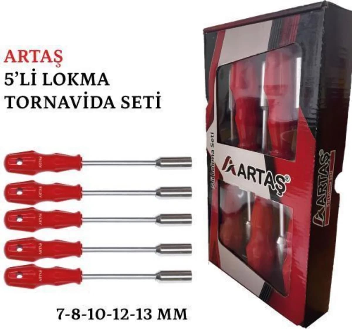 Artaş Lokma Tornavida Takımı 5'li