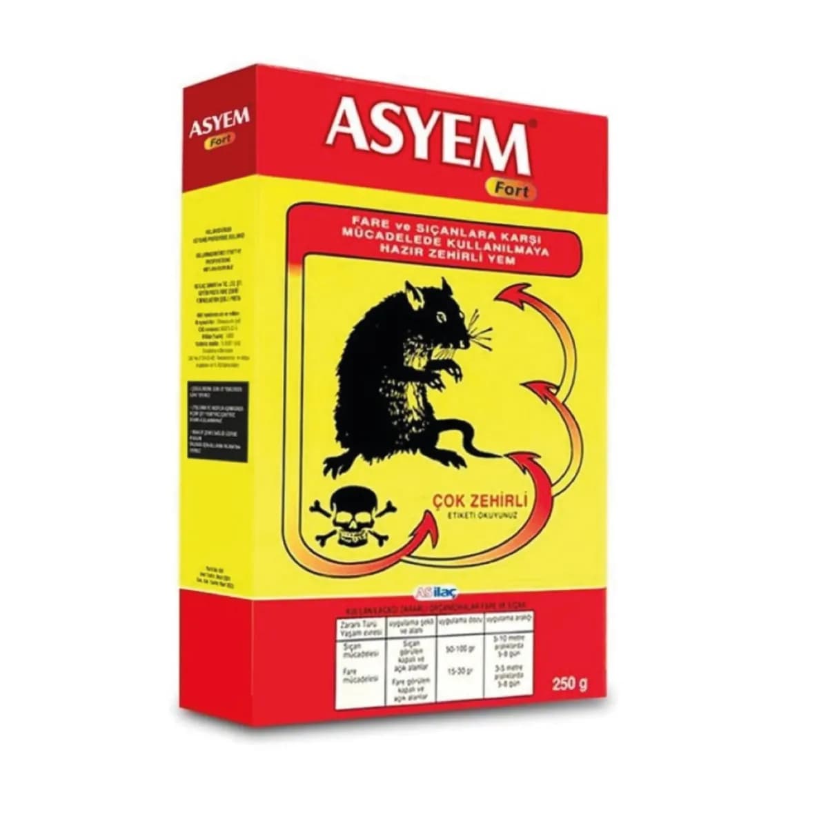 Asyem Bytrap Buğday Fare Zehiri 250 g
