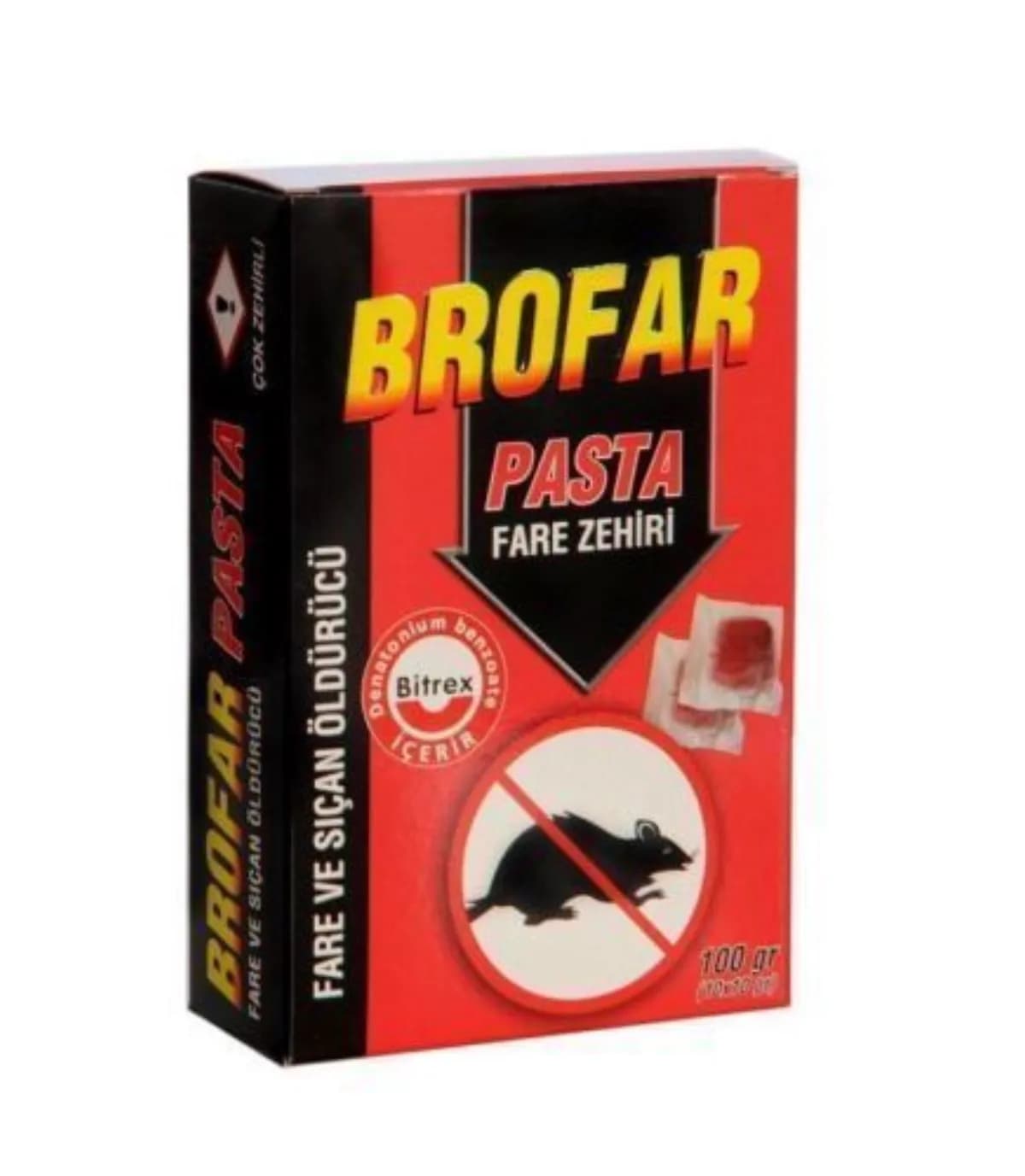 Asyem Bytrap Pasta Fare ve Sıçan Öldürücü 80 g