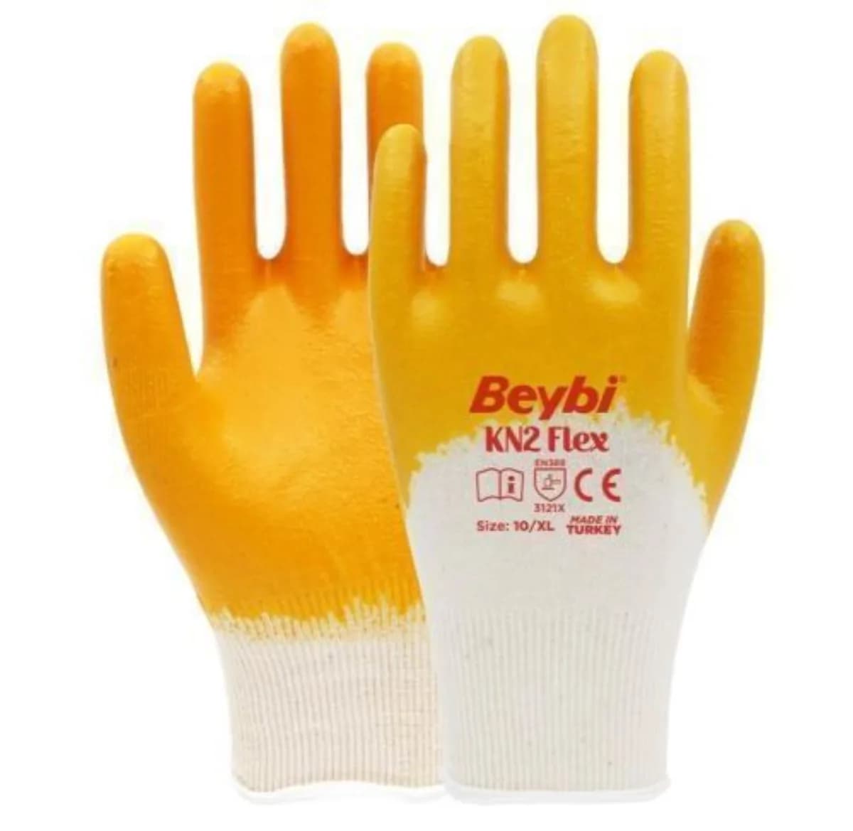 Beybi KN 2 Flex Sarı İş Eldiveni