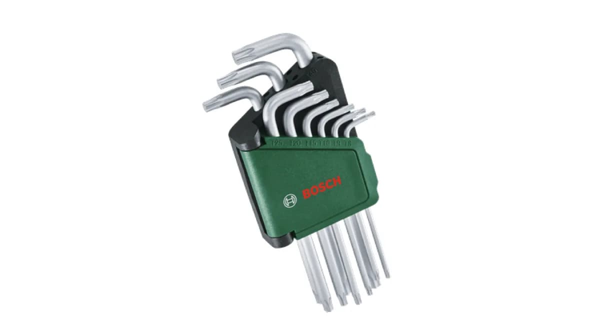 Bosch Torx Alyan Anahtar Takımı 9 Parça