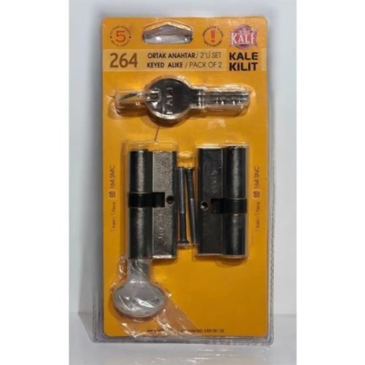 Kale Kilit 264 SN Sistem 2'li Barel Seti
