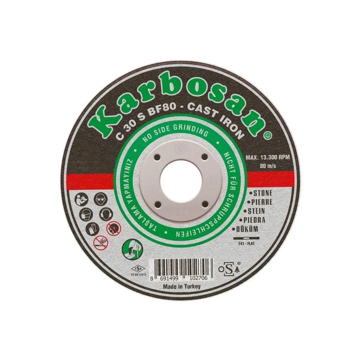 Karbosan Mermer Kesici Disk