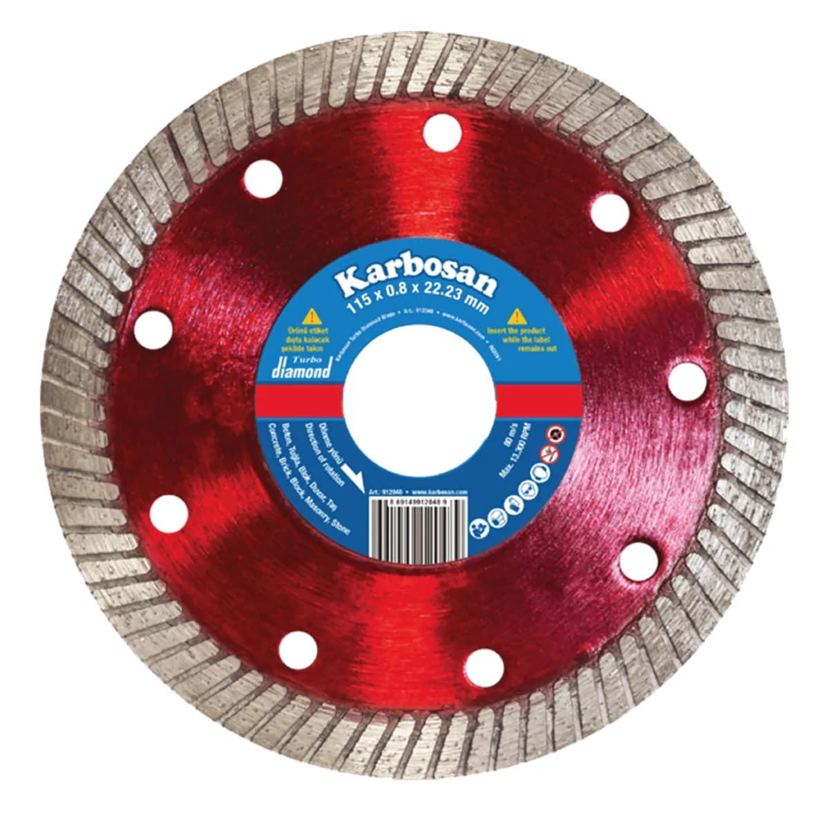 Karbosan İnce Hassas Kesici Disk 115 mm