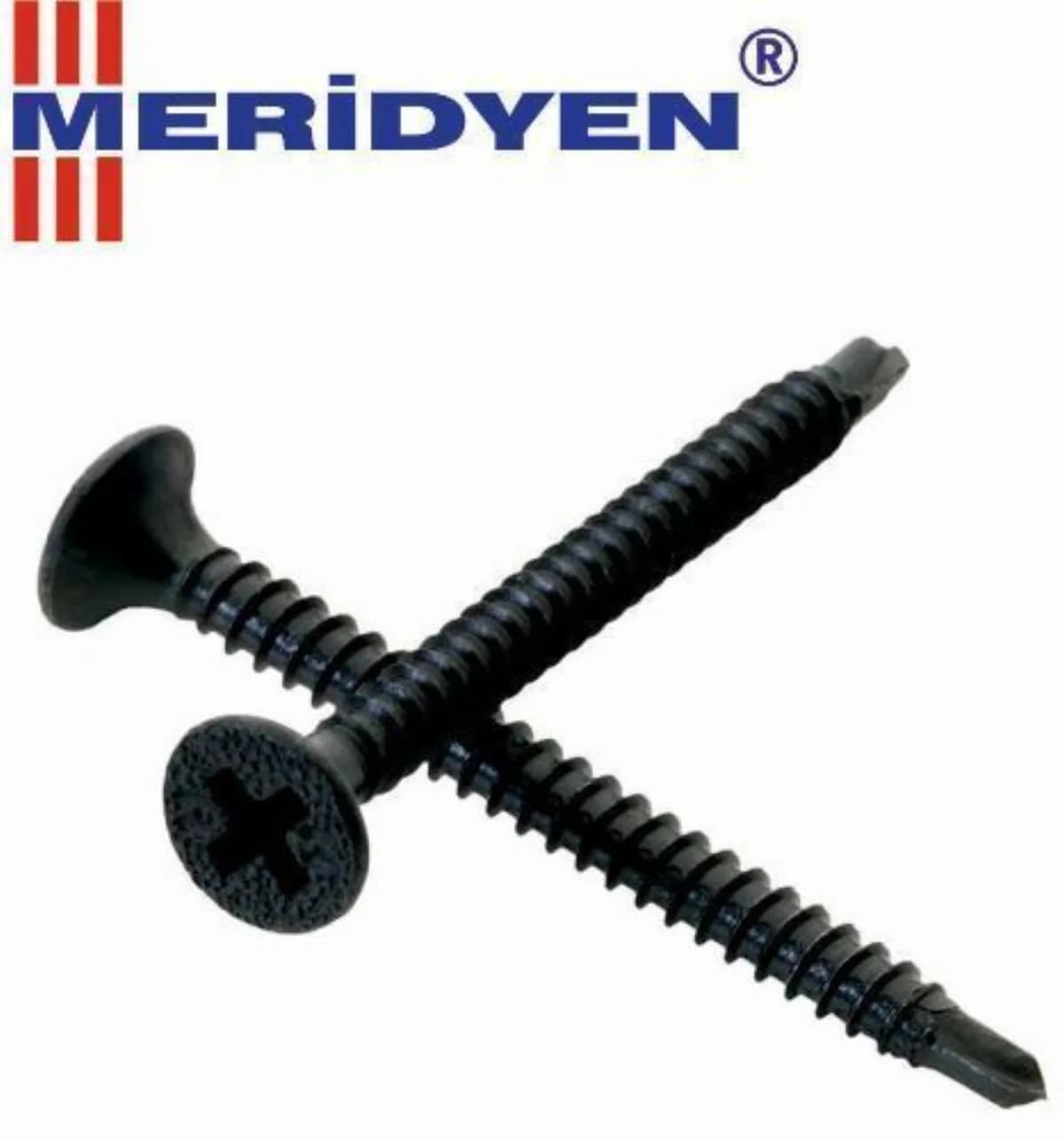 Meridyen Matkap Uçlu Alçıpan Vidası