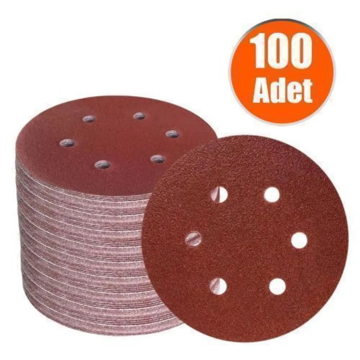 Segnan Alçı Zımparası 6 Delikli 150 mm