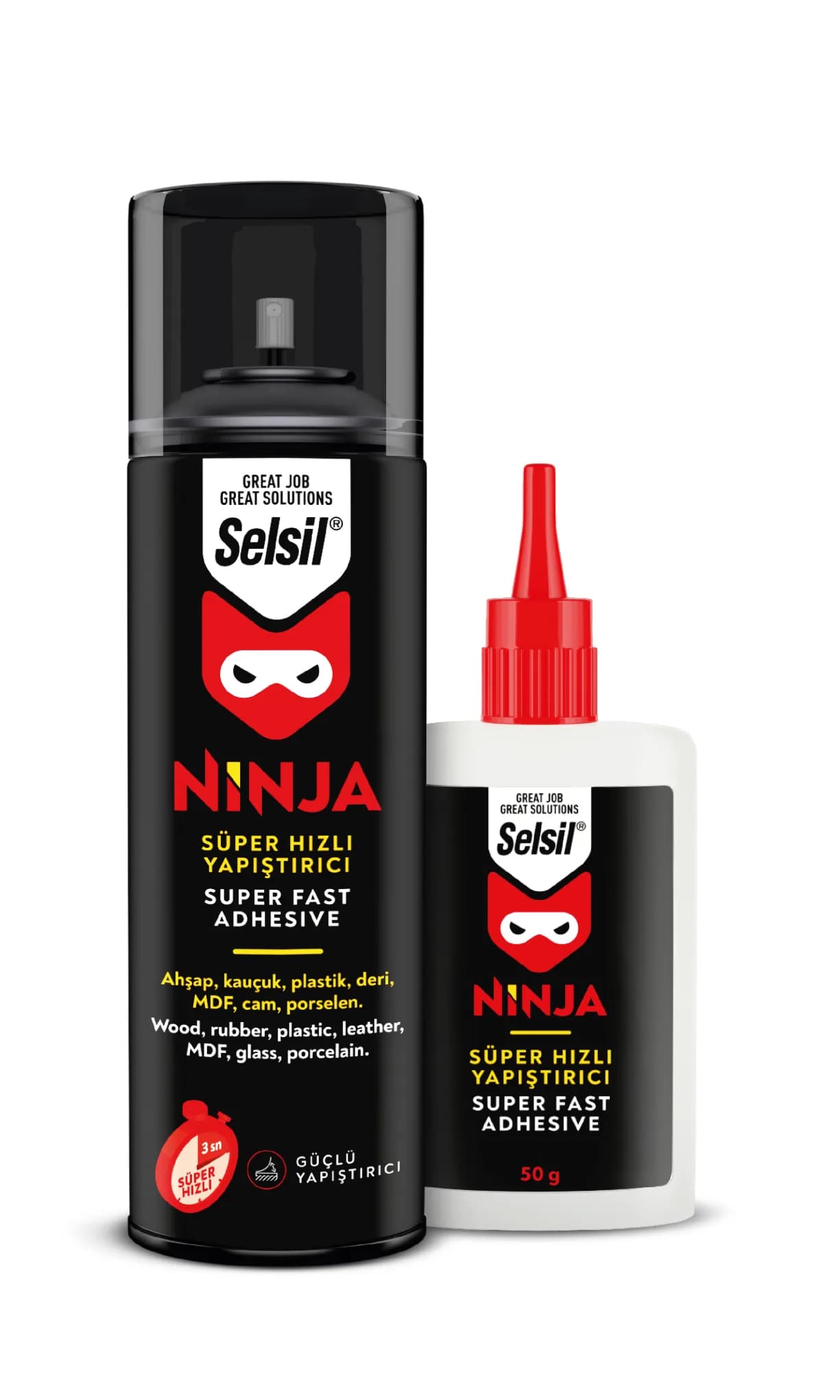 Selsil Ninja MDF Kit Hızlı Yapıştırıcı