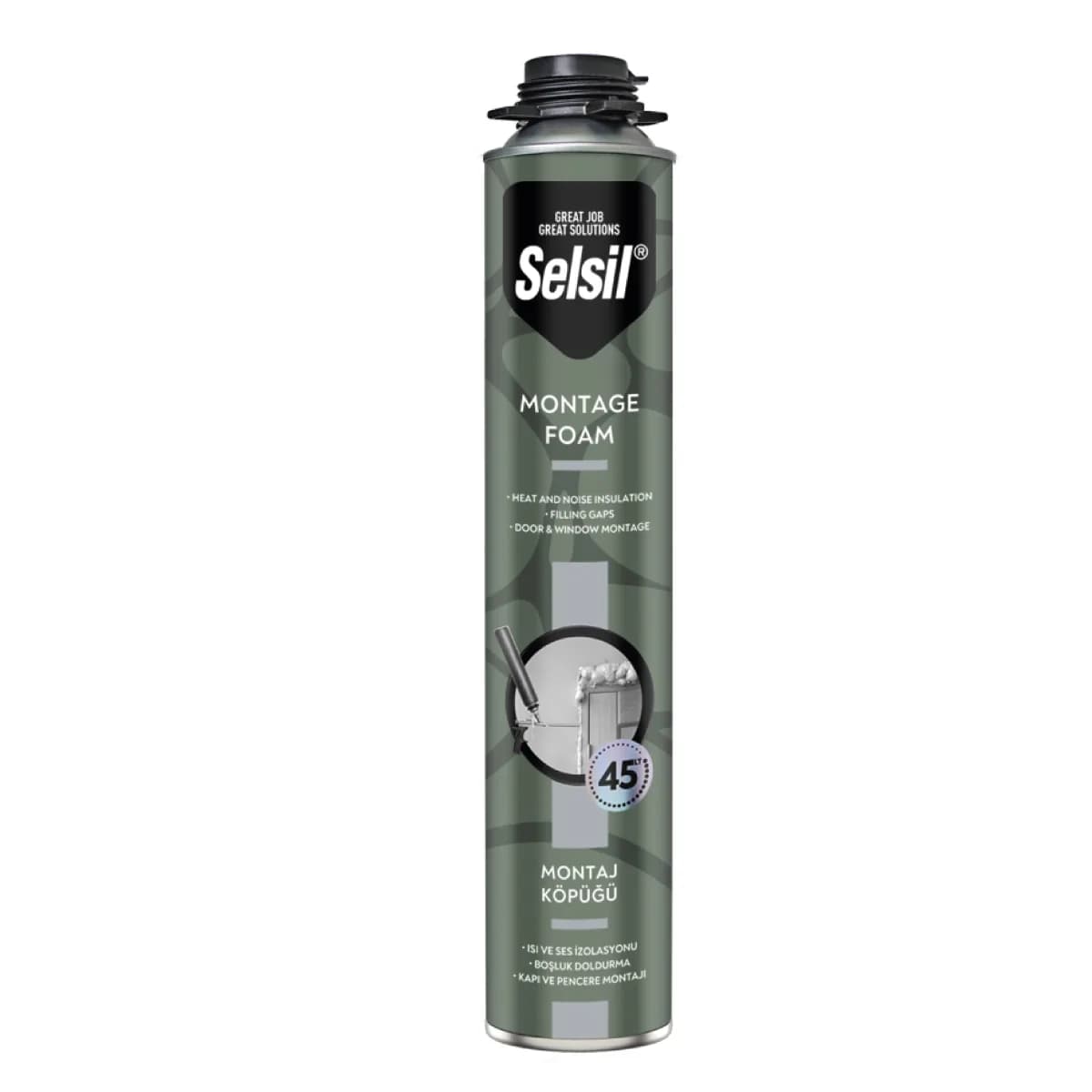 Selsil Tabancalı PU Köpük 750 ml
