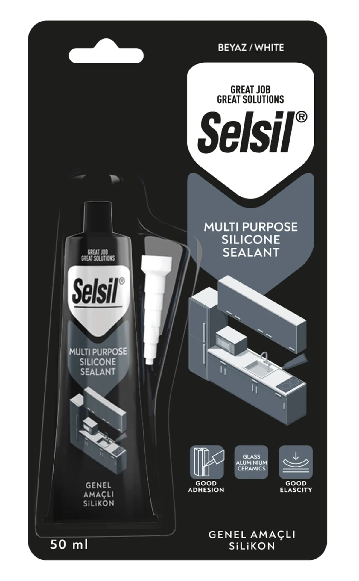Selsil Tüp Silikon 50 ml