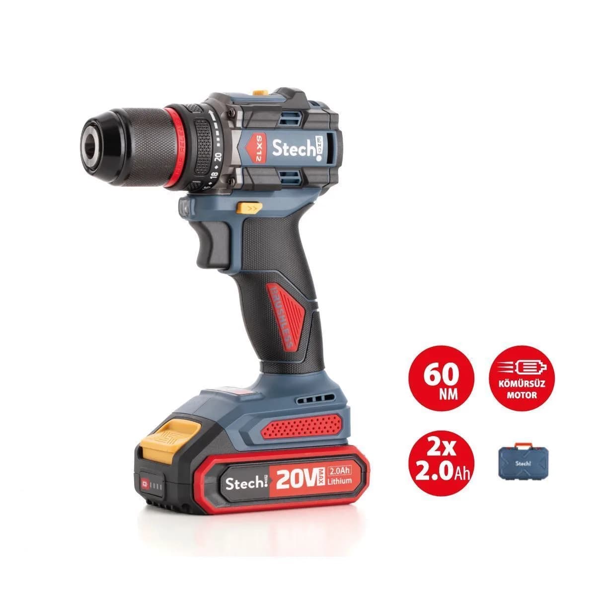 Stechend SX12 Akülü Matkap