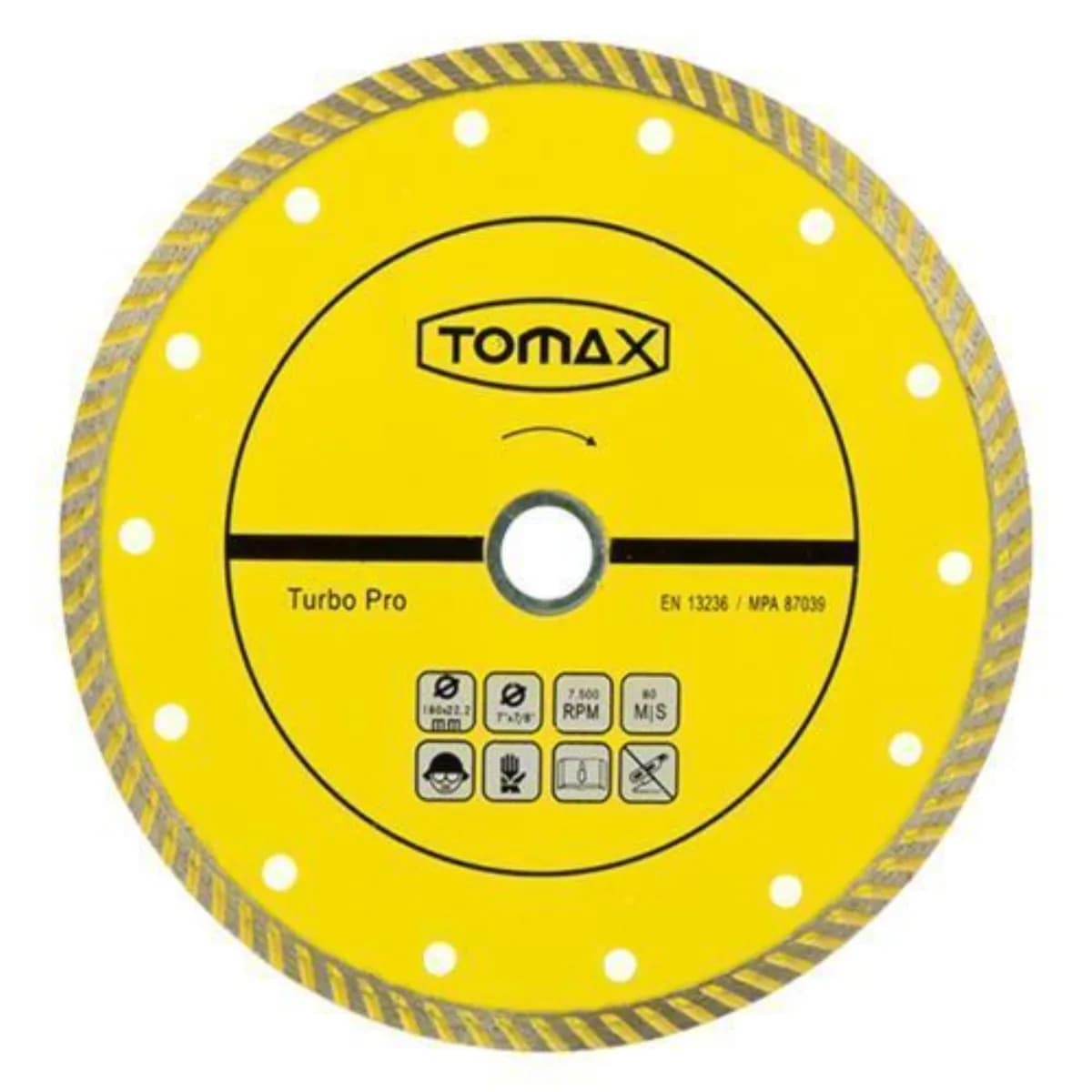 Tomax Turbo Mermer-Granit Kesici Disk