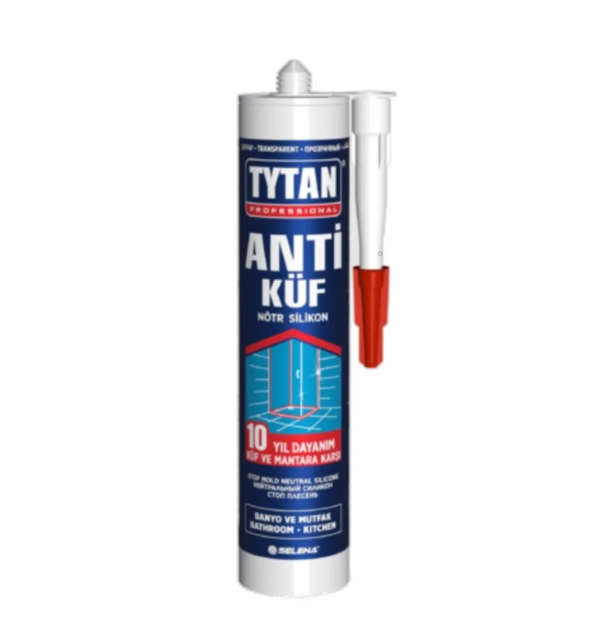 Tytan Antiküf Duşakabin Silikonu 280 ml Şeffaf