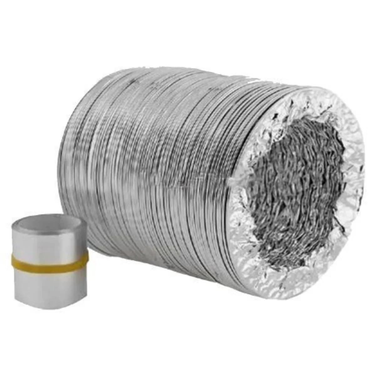 Çelik Telli Aspiratör Borusu 120 mm