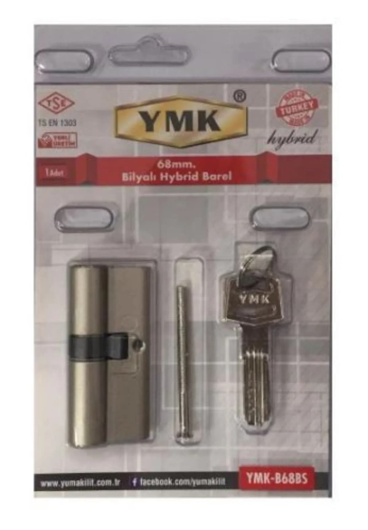 Yuma Hibrit Bilyalı Barel 68 mm Saten