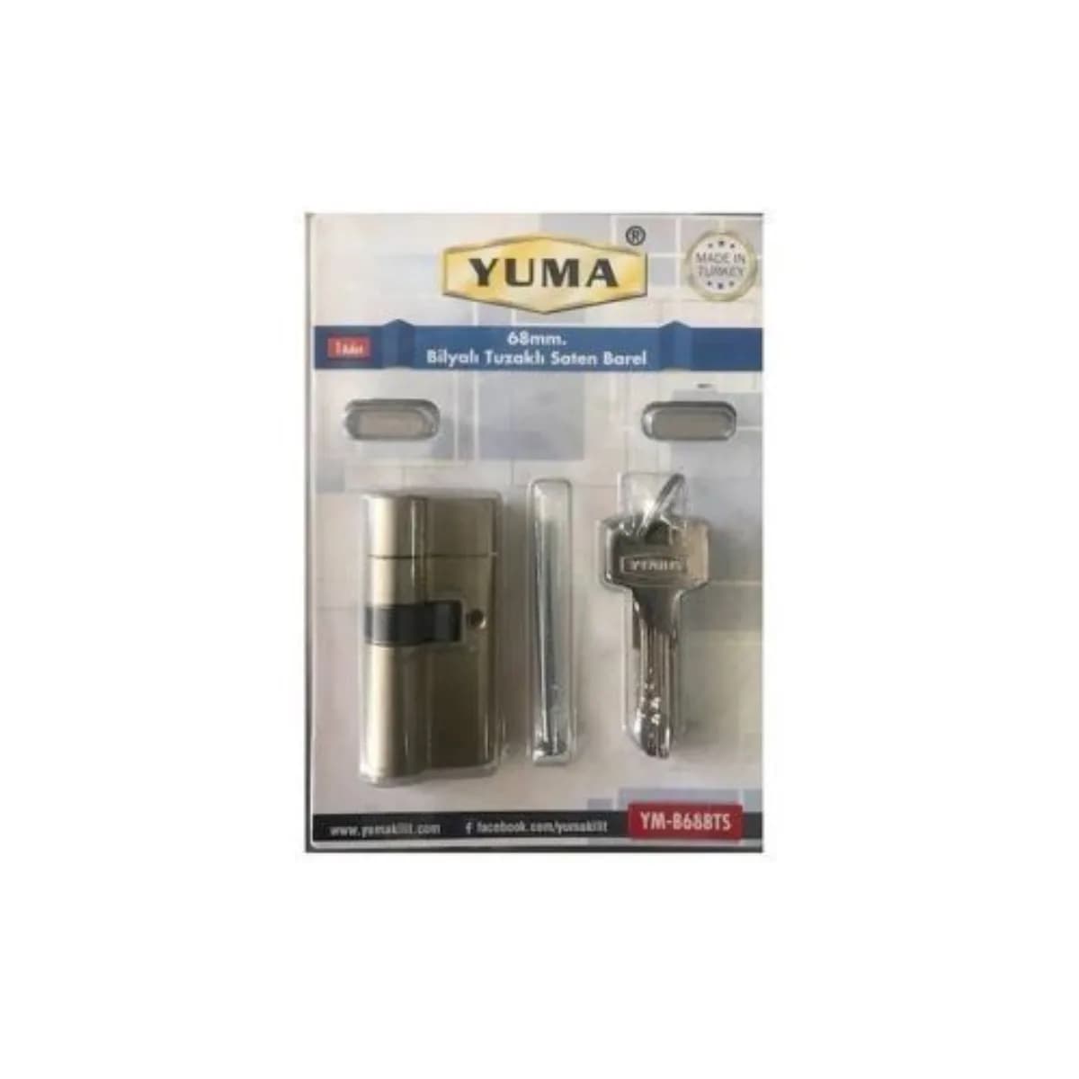 Yuma Bilyalı Tuzaklı Barel 68 mm Saten