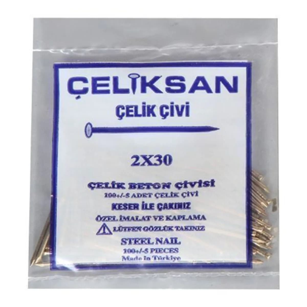 Çeliksan Sarı Çelik Çivi