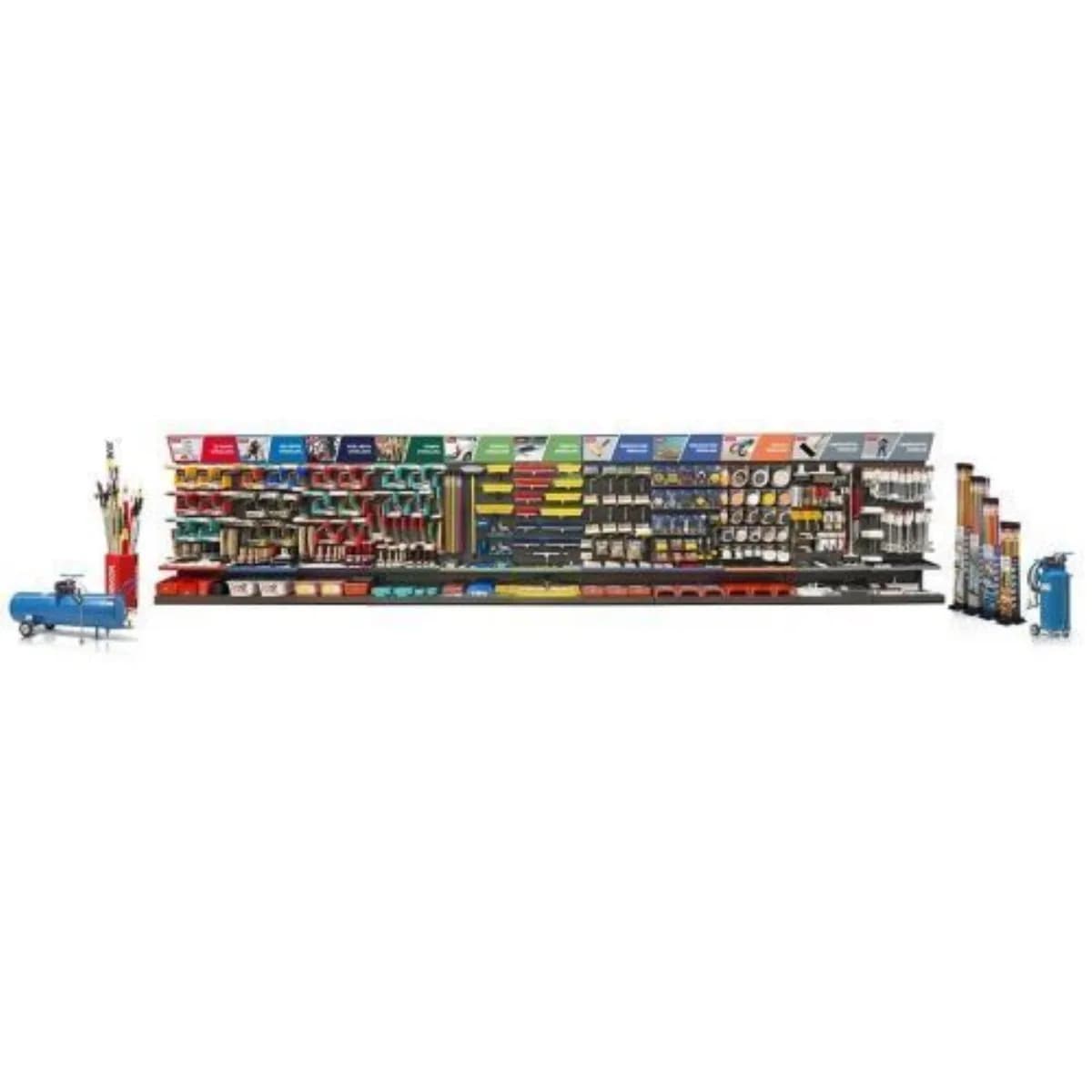 Dekor Rulo Komple Teşhir Standı 9 m x 54 cm