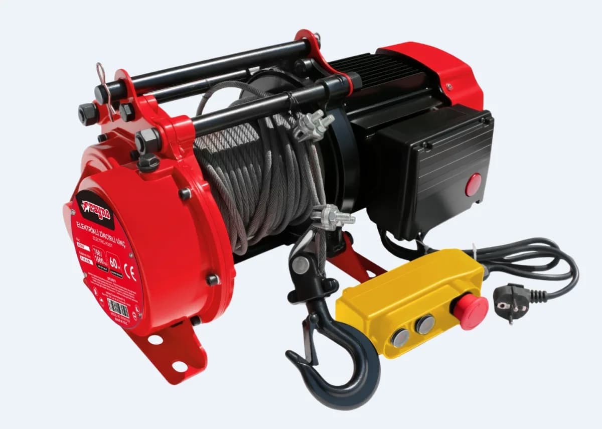 Rayno Elektrikli Vinç 750-1500 kg 30 m