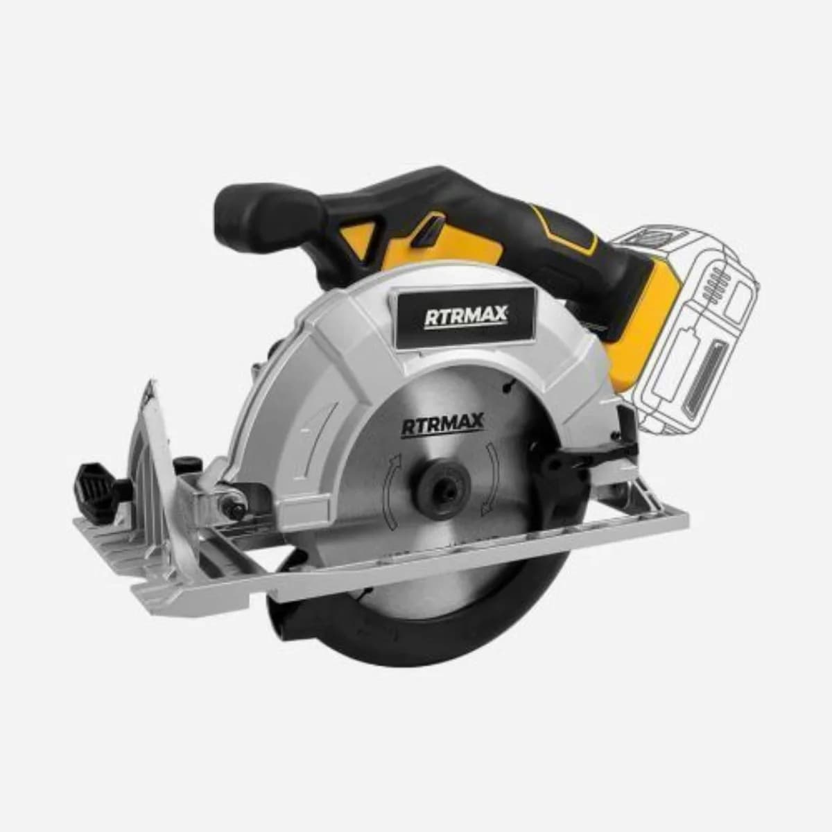 RTR Max RTX 1836B Akülü Daire Testere 18 V (Aküsüz)