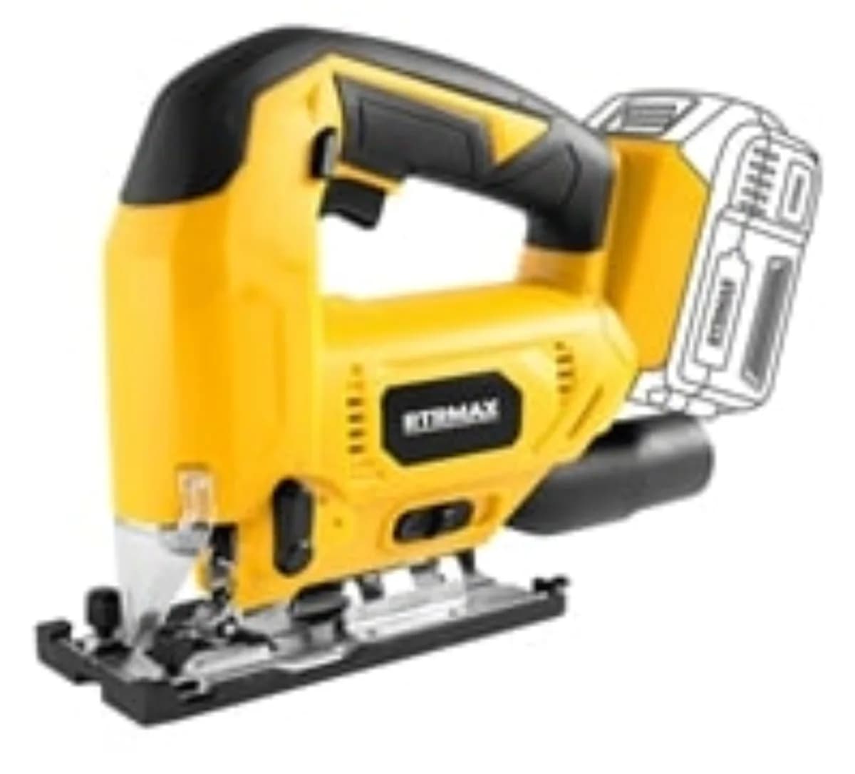 RTR Max RTX 1844B Akülü Dekupaj Testere 18 V (Aküsüz)