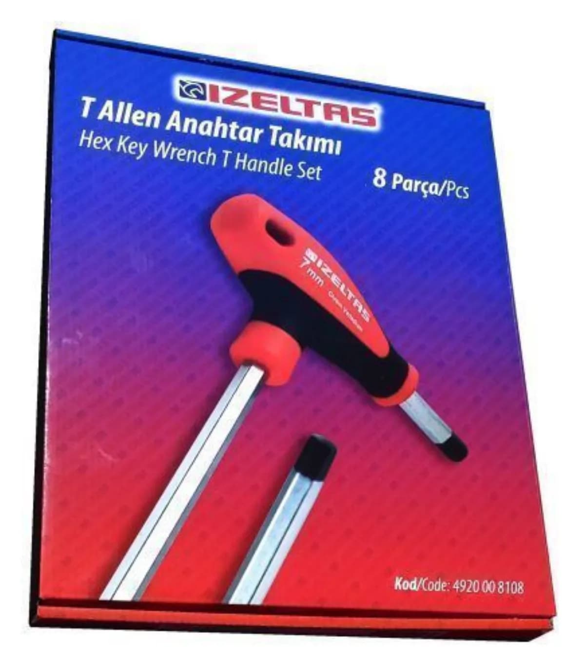 İzeltaş T Tipi Alyan Takımı 8'li